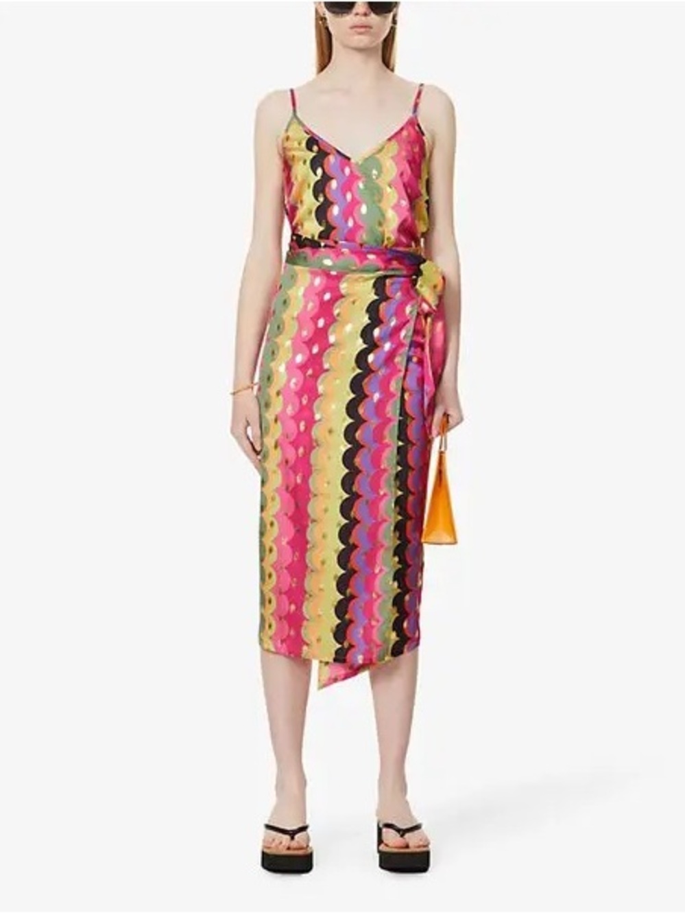 Never Fully Dressed Top & Wrap Skirt Set